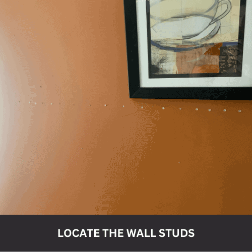 Locate the wall studs