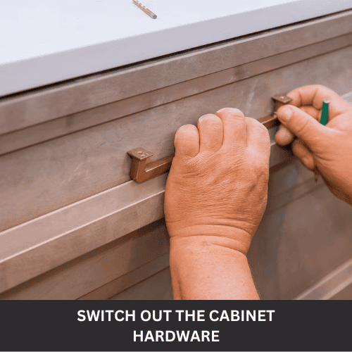 Switch out the cabinet hardware